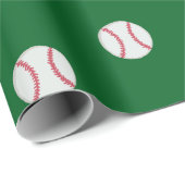 Honkbal Fans Wrapping Paper Cadeaupapier (Rol Hoek)