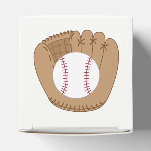 Honkbal Favor Box- Home Run Verjaardag Bedankdoosjes (Bovenkant)