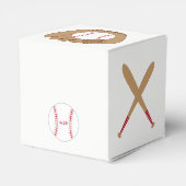 Honkbal Favor Box- Home Run Verjaardag Bedankdoosjes (Achterkant)