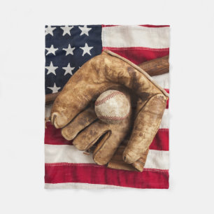 honkbal fleece deken