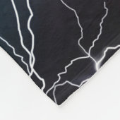 honkbal fleece deken (Hoek)