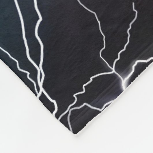 honkbal fleece deken (Hoek)