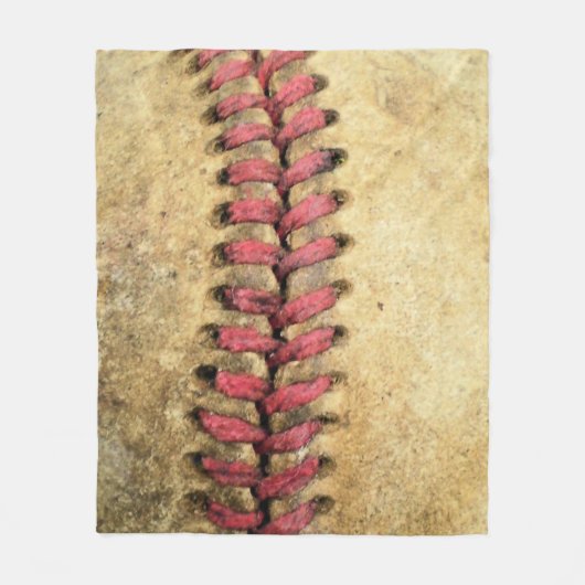 honkbal fleece deken (Voorkant)