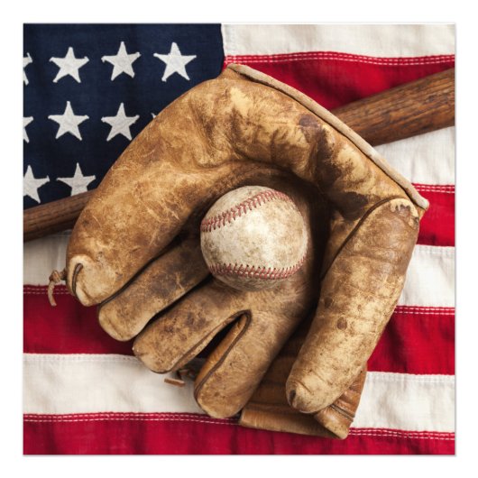 honkbal foto afdruk (Voorkant)