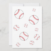 Honkbal Foto Bedankt Coach Kaart (Achterkant)