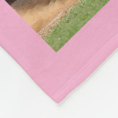 Honkbal Foto Collage Meisje Fleece Deken (Hoek)