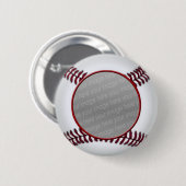 Honkbal Fotopin Ronde Button 5,7 Cm (Voorkant /achterkant)