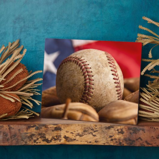 honkbal fotoplaat (Zijkant)