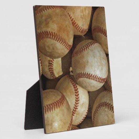 Honkbal Fotoplaat (Zijkant)