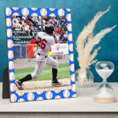 Honkbal Fotoplaquette - SRF Fotoplaat (Zijkant)