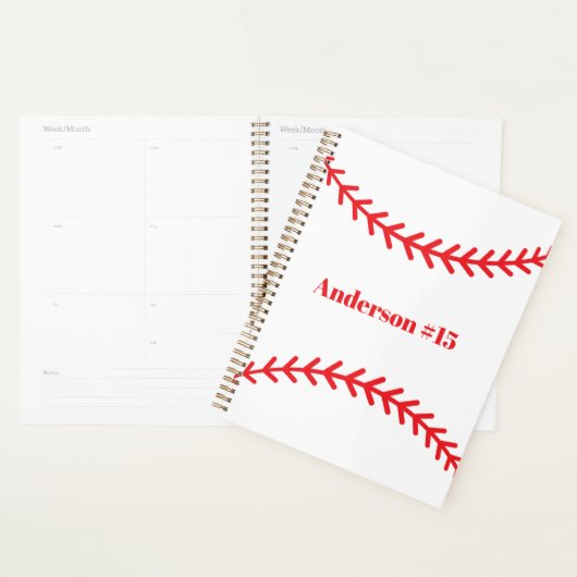 Honkbal Foto's Rustiek Geheugen Scrapboek Planner (Display)