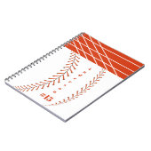 Honkbal Foto's Rustisch Geheugen Scrapboek Notitieboek (Linkerzijde)