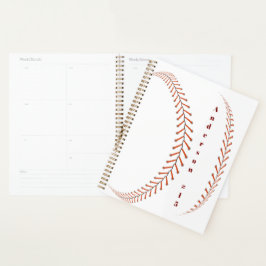 Honkbal Foto's Rustisch Geheugen Scrapboek Planner
