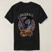 Honkbal Furies De Krijgers 1 T-shirt (Design voorkant)