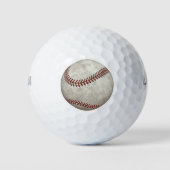 Honkbal Game American Past time Sports Golfballen (Voorkant)