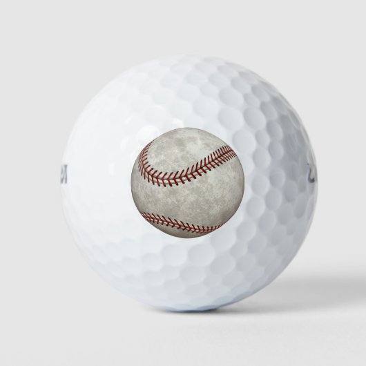 Honkbal Game American Past time Sports Golfballen (Voorkant)