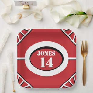 Honkbal geïnspireerde papieren bord