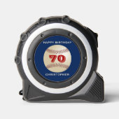 Honkbal Gelukkige Verjaardag Om het even welke lee Rolmaat (Voorkant)