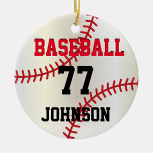 Honkbal Gepersonaliseerd Ornament