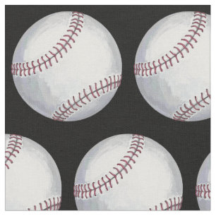 Honkbal geschilderde kunst stof