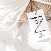 Honkbal Gift Label, Dank u labels Cadeaulabel