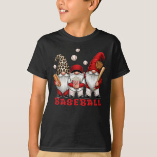 Honkbal Gnomen, Grappige Sport Gnomes T-shirt