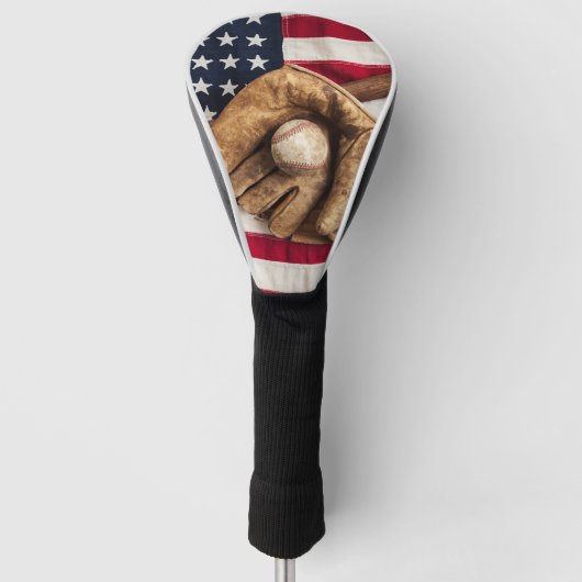  honkbal golfheadcover (Voorkant)