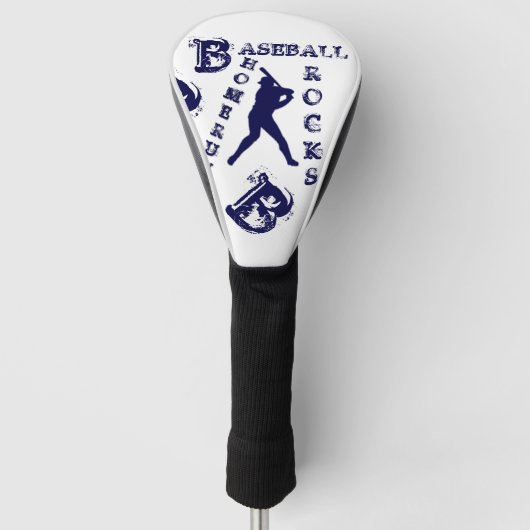 Honkbal Golfheadcover (Voorkant)