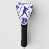 Honkbal Golfheadcover (Voorkant)