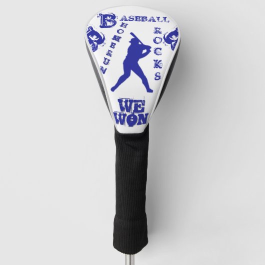 Honkbal Golfheadcover (Voorkant)