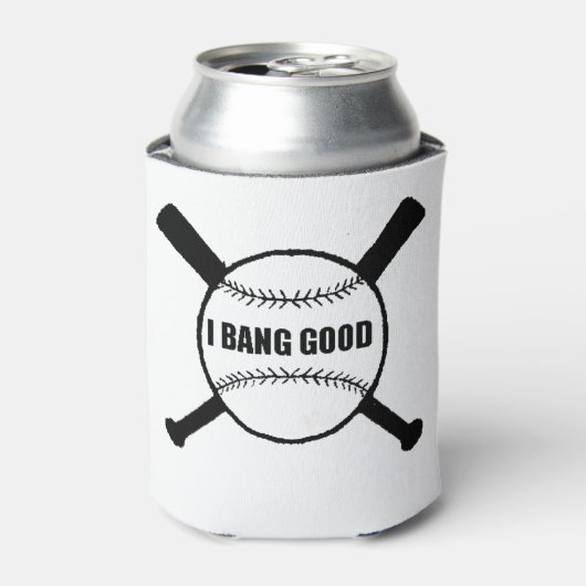 Honkbal grappige koelboxxen blikjeskoeler (Blikje Voorkant)