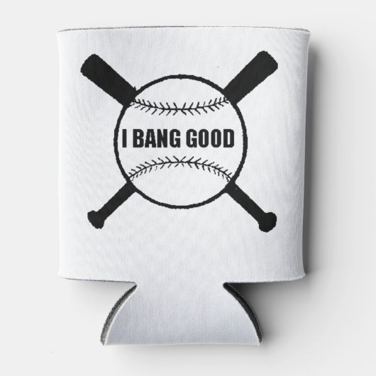 Honkbal grappige koelboxxen blikjeskoeler (Voorkant)