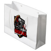 honkbal groot cadeauzakje (Voorkant Gekanteld)