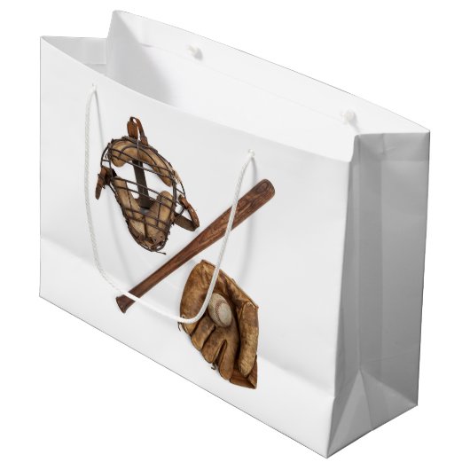  honkbal groot cadeauzakje (Voorkant Gekanteld)