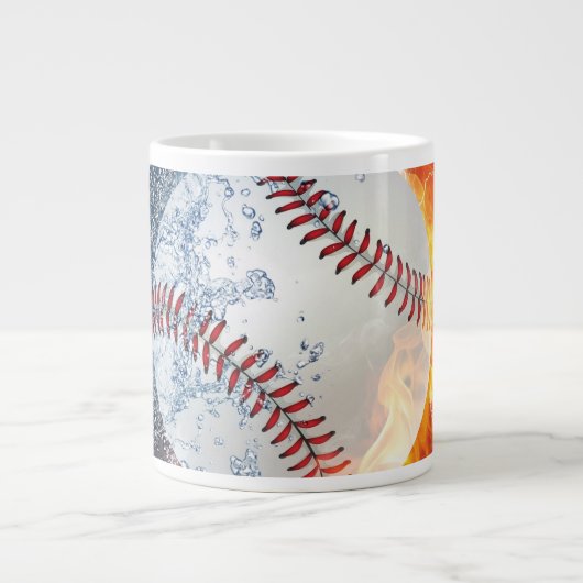 honkbal grote koffiekop (Voorkant)