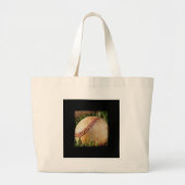 Honkbal Grote Tote Bag (Voorkant)