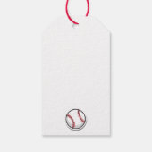 Honkbal Happy Birthday Sport Team Spelersspel Cadeaulabel (Achterkant)