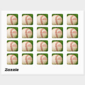 Honkbal Happy Birthday Stickers (Vel)