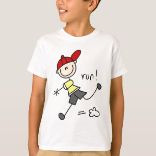 Honkbal hardloop T-shirts en cadeaus