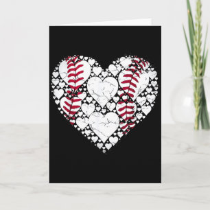 Honkbal Hart Liefde Game Sport Fan Game Dag Kaart