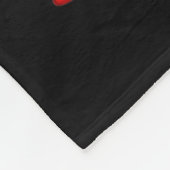 Honkbal Hart Valentijnsdag Honkbal IJsdruppel B Fleece Deken (Hoek)