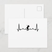 Honkbal Hartslag Sport Cadeaus Briefkaart (Voorkant / Achterkant)