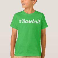 Honkbal Hashtag Jeugd Fan Must-Have