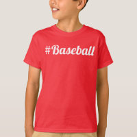 Honkbal Hashtag Jeugd Fan Must-Have