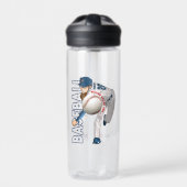 Honkbal held met Million Dollar Arm | 20 oz Waterfles (Voorkant)