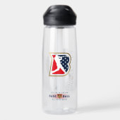 Honkbal held met Million Dollar Arm | 25 oz Waterfles (Achterkant)