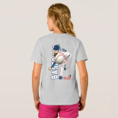 Honkbal held met Million Dollar Arm | KIND T-shirt (Achterkant volledig)