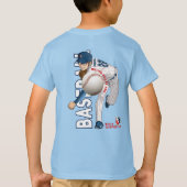 Honkbal held met Million Dollar Arm | KIND T-shirt (Achterkant)