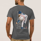 Honkbal held met Million Dollar Arm | Mannen Jerse T-shirt (Achterkant)