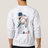 Honkbal held met Million Dollar Arm | MANNEN Trui (Achterkant)